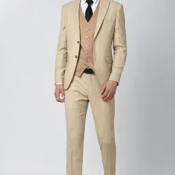 Men Single Breasted - 2 button Solid Suit-image-63