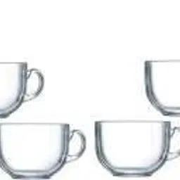 Pack of 12 Glass Glass Transparent Imported Round Crystal Glass Tea & Coffee Cups (Clear)-image-72