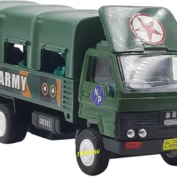 ARMY TRUCK DCM (GREEN) PULL BACK ACTION TOY-image-66