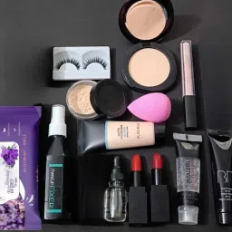 New Full Face Makeup Combo Set of 12 With Wet Wipes-2
