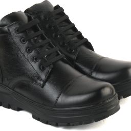 MEDIUM RANGE CHAIN COMBAT POLICE DMS MEN WARDI BOOT IN BLACK|TAN COLOUR Boots For Men-image-44