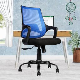 Grace Mid Back Ergonomic Revolving Mesh Office Executive Chair-image-42