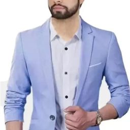 Men Solid Single Breasted Casual, Formal, Party, Festive & Wedding Blazer-image-25