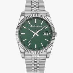 Swiss Made Quartz Quartz Green Dial Analog Watch - For Men H810AV-18