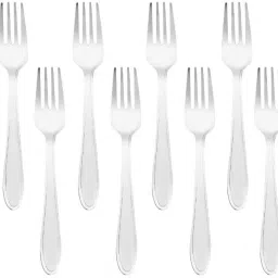 12 Pieces Fork Length 16.5cm 1 mm Thickness Stainless Steel Dinner Fork Set-40