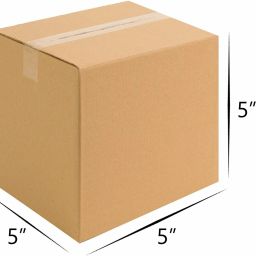 Corrugated Craft Paper Size :-3Ply Corrugated packing box 5X5X5 INCH Packaging Box-18