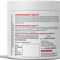 gnc Pro Performance Creatine Monohydrate Creatine image 3