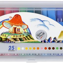 Oil Pastel 25 Shades Plastic Pack-14