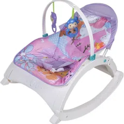 Nature Lover Purple Portable Bouncer / Baby Rocker-picture-10