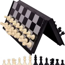 Chess Board 10x10" Magnetic Chessboard Game Set with Folding 1.8 cm Chess Board-picture-15
