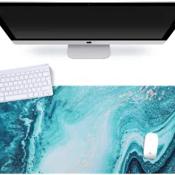 AlexVyan Blue Sea Large Gaming Mouse Pad , Anti-Fray Cloth Mousepad Computer Keyboard Mat Mousepad image 3