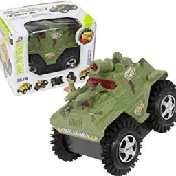 Tank Toy 360 Rolling Battery Operated with Flashing Top Ligh-image-75