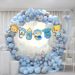 Half Birthday Decoration for Baby Boy-19