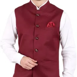 Solid Men Waistcoat-image-25