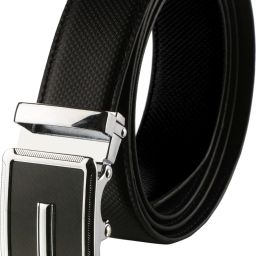 Men Formal, Casual, Evening, Party Black Texas Leatherite Belt-image-13