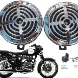 Horn For Royal Enfield, Universal For Bike Classic 350, Classic 500, Universal For Bike, Universal For Car-16