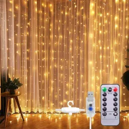 240 LEDs 3 m White Steady String Rice Lights-17