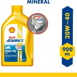 shell Advance AX5 4T 20W-40 API SL Conventional Engine Oil image 2