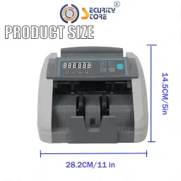 Security Store LATEST TRIPLE MG HEAVY DUTY MONEY COUNTING MACHINE WITH FAKE NOTE DETECTOR Note Counting Machine image 3