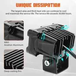 atoray LED Fog Lamp Unit for Universal For Car Universal For Car image 2