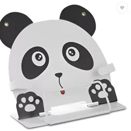 Panda book stand For organizing and displaying books stand Metal Open Book Shelf-image-95