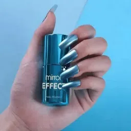 Mirror Shine Effect Gel Nail Paint SKY Blue-20