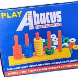 hk sport & toys Plastic Abacus Mathemetics Calculating Tool | Activity Toy for Kid image 3