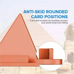 MOBISINGH Pyramid Shape Mobile Stand for Watching Videos and other Work (2 Pcs) Mobile Holder image 4