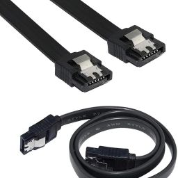 Oxy Tech Type C 0.15 m SATA Cable Straight HDD SDD Data Cable with Locking Latch - Pack of 2-image-30