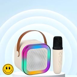 GUGGU K12 (PORTABLE DESKTOP BLUETOOTH SPEAKER) Crydtal Sound With RGB LightO459 10 W Bluetooth Laptop/Desktop Speaker-image-23