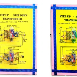 ontex electronics Step up and Step Down Transformer Working Project Model and Science Teaching Aid Educational Electronic Hobby Kit image 3