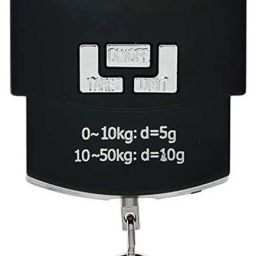 Easy eBuy 50 kg LCD Display Digital Hanging Luggage Scale with Temperature Sensor and Tare Function A08 Weighing Scale-image-21