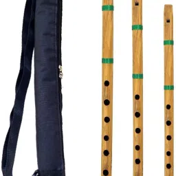 Set of 3 Bansuri Bamboo Flute-33
