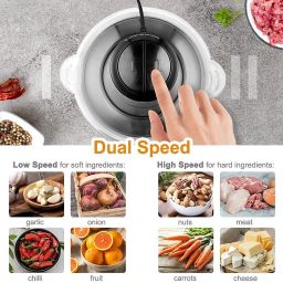 blade grinder Electric Vegetable & Fruit Chopper-image-74