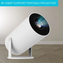 Frony Protable Projector for Home 4K Support With Built-in App Netflix/YouTubeA187 (4500 lm / 1 Speaker / Wireless / Remote Controller) Portable Projector-12