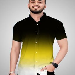 Bought First Premium Fit Colourblocked Organic Cotton Casual Shirt-image-44