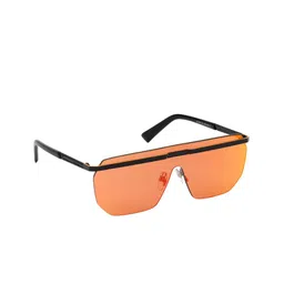 DIESEL Men Rimless Shield Sunglasses with UV Protected Lens-picture-5