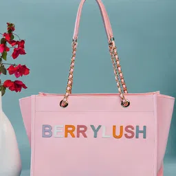 Berrylush Printed Oversized Structured Shoulder Bag-13