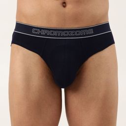 Chromozome Men Solid Premium Pure Cotton Rib Briefs 8902733639705-image-17