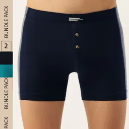 Chromozome Men Pack of 2 Pure Cotton Premium Trunks 8902733639262-picture-23