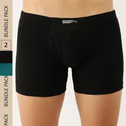 Chromozome Men Pack of 2 Pure Cotton Premium Trunks 8902733629478-46