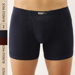 Chromozome Men Pack of 2 Pure Cotton Premium Trunks 8902733629836-15