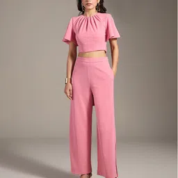 20Dresses Round Neck Top & Mid -Rise Trouser Co-Ords-picture-53