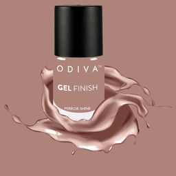 ODIVA Gel Finish Mirror Shine Nail Polish - Down to Earth 66-10
