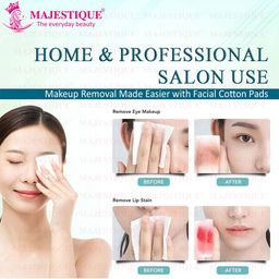 MAJESTIQUE 460Pcs Cotton Face Pads & Finger Reusable Sponge-image-55