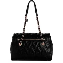 GUESS Textured PU Structured Satchel with Quilted-image-59