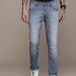 WROGN Men Slim Fit Heavy Fade Jeans-image-17