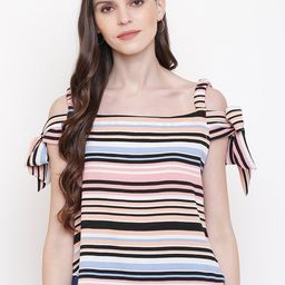 Mayra Women Multicoloured Striped Top-picture-15