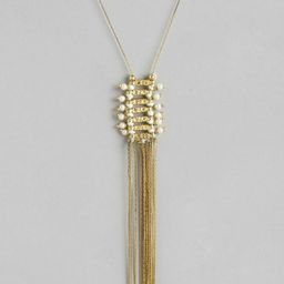 RICHEERA Gold-Toned Gold-Plated Necklace-image-11