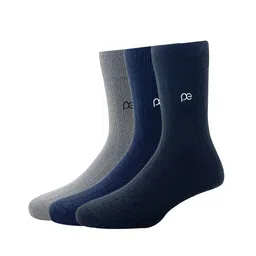 Peter England Men Pack of 3 Calf Length Socks-43